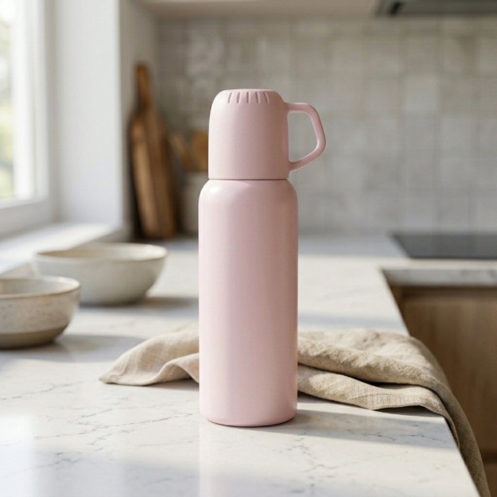 450ml Stainless Steel Vacuum Flask Bottle | Hot & Cold Insulated Water Bottle