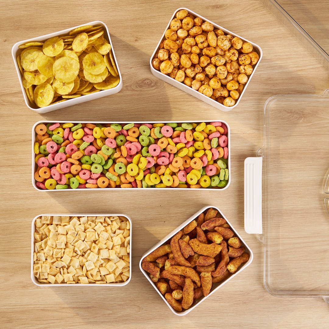 Multi-Compartment Dry Fruit Box | Organize & Store Premium Nuts, Seeds & Dried Fruits