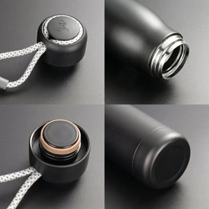 500ml Stainless Steel Vacuum Insulated Water Bottle | Hot & Cold Flask | Leakproof Sports Bottle for Office, School, Gym, Travel & Outdoor