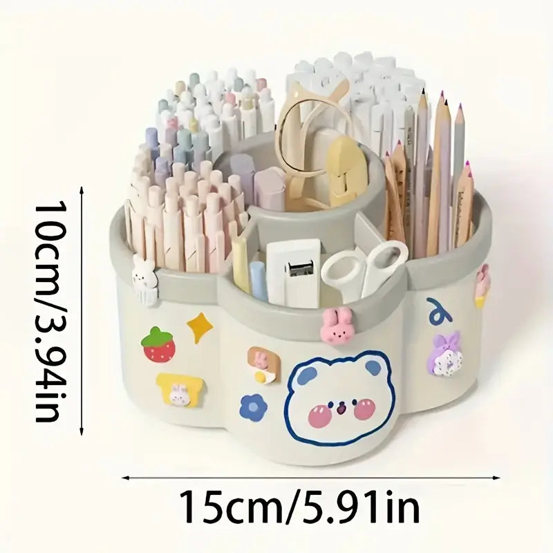 Multi-functional Desktop Stationery Storage Box