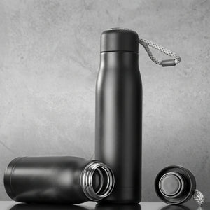 500ml Stainless Steel Vacuum Insulated Water Bottle | Hot & Cold Flask | Leakproof Sports Bottle for Office, School, Gym, Travel & Outdoor