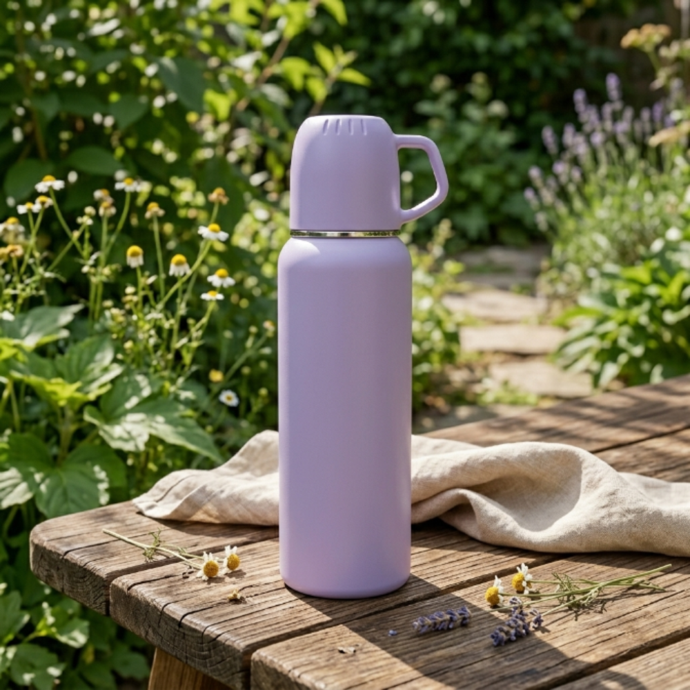 450ml Stainless Steel Vacuum Flask Bottle | Hot & Cold Insulated Water Bottle