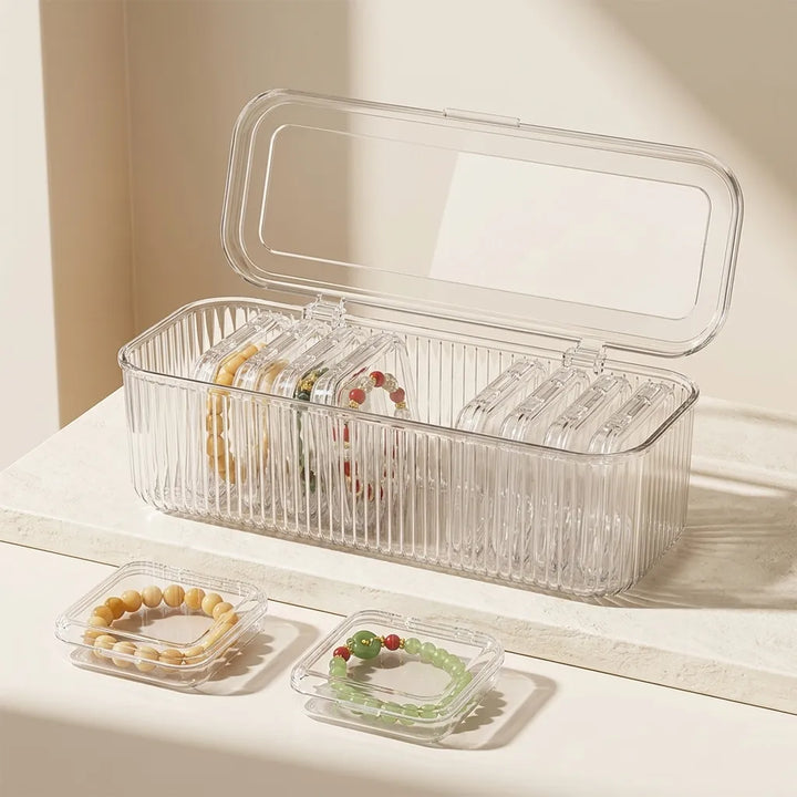 Acrylic Jewellery Organizer 14 Pcs Mini Compartment Storage Box