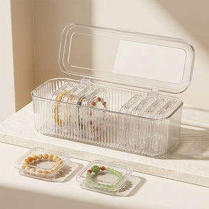 Acrylic Jewellery Organizer 14 Pcs Mini Compartment Storage Box