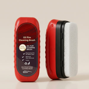 Car Oil Film Cleaning Brush | Windshield Glass Cleaner Tool
