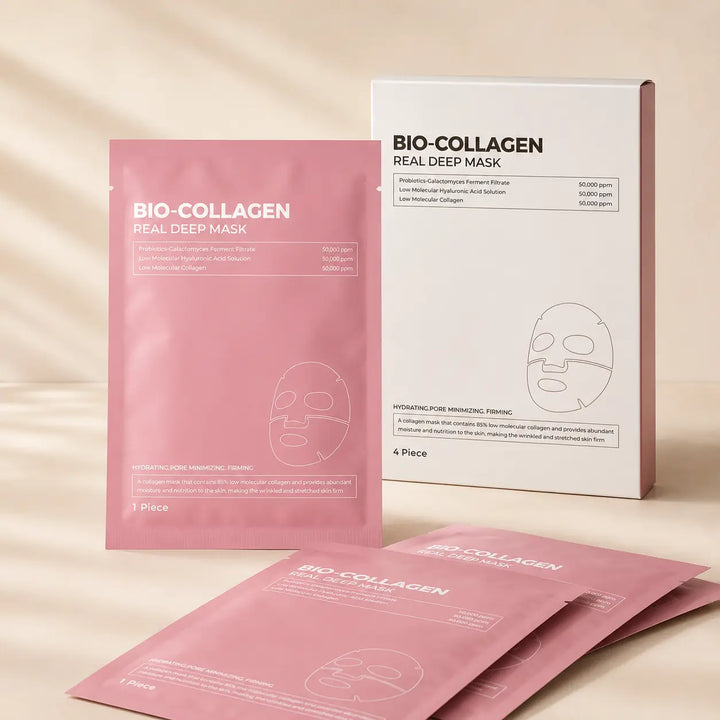 Collagen Face Mask Sheet | Overnight Moisturizing Glass Skin Mask