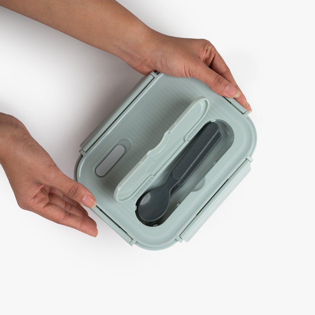 3-Compartment Glass Meal Prep Container | 1050ml Rectangle Food Storage Box