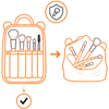 Dedicated Brush Holders