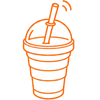 Dome Lid With Straw