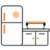 Fridge to Counter