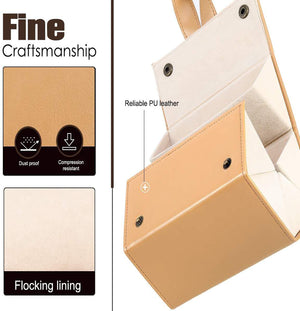 Foldable Sunglasses Organizer Case | 5 Slot Travel Glasses Holder