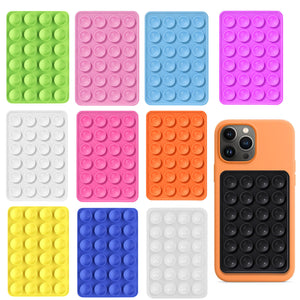 Silicone Suction Phone Holder | Non-Slip Adhesive Mobile Mount
