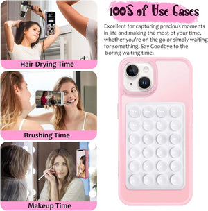 Silicone Suction Phone Holder | Non-Slip Adhesive Mobile Mount