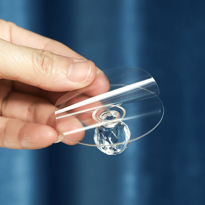 Transparent Self-Adhesive Hook Handle | Multi-Functional Cabinet Door Hook Pack of 05
