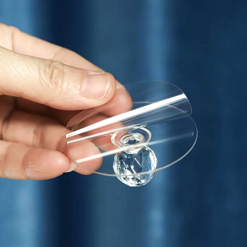 Transparent Self-Adhesive Hook Handle | Multi-Functional Cabinet Door Hook Pack of 05