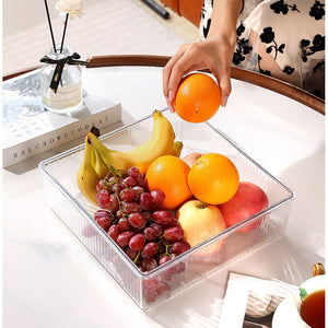 6-Grid Multi-Purpose Snack & Candy Storage Box (27cm) | Elegant Serving Tray & Organizer