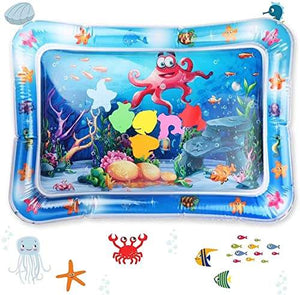 Inflatable Baby Water Play Mat | Sensory Development Tummy Time Mat