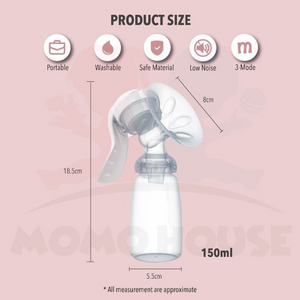 BPA-Free Manual Breast Pump | Safe Breastfeeding Pump