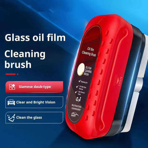 Car Oil Film Cleaning Brush | Windshield Glass Cleaner Tool