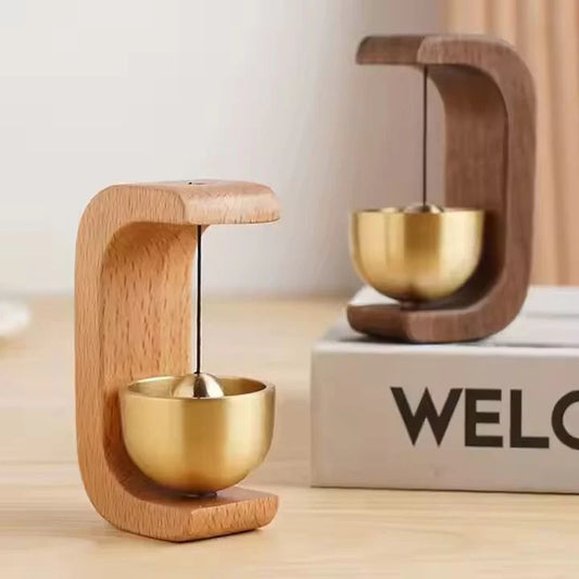 Wooden Door Bell