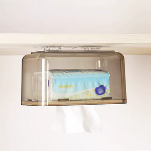 Transparent Adhesive Wall Hooks | Strong Plastic Tool Hanger | Pack of 5