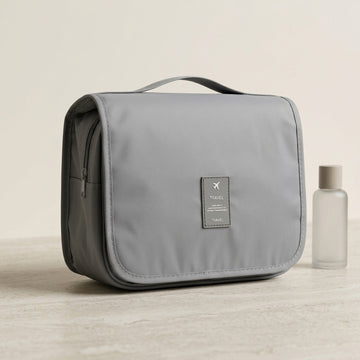 Hanging Toiletry & Makeup Organizer Bag | Portable Cosmetic Storage Pouch for Travel, Bathroom & Daily Use