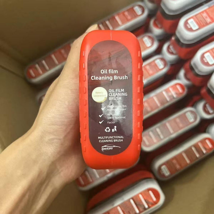 Car Oil Film Cleaning Brush | Windshield Glass Cleaner Tool
