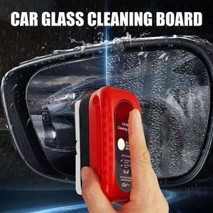 Car Oil Film Cleaning Brush | Windshield Glass Cleaner Tool