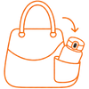 Large Compact Portable Size