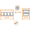 Modular 4‑Piece Set