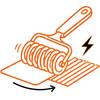 Multi-Blade One Roll Cutting