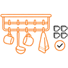 Multi‑Hook Organizer