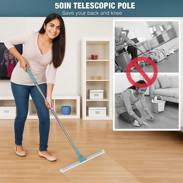 FlexiWipe – Multipurpose Wiper | Adjustable Silicon Blade | 180° Rotating Head