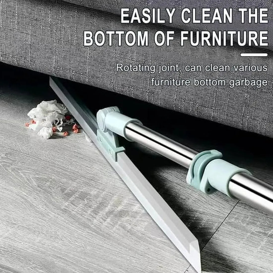 FlexiWipe – Multipurpose Wiper | Adjustable Silicon Blade | 180° Rotating Head