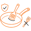 Non-Stick Safe Silicone