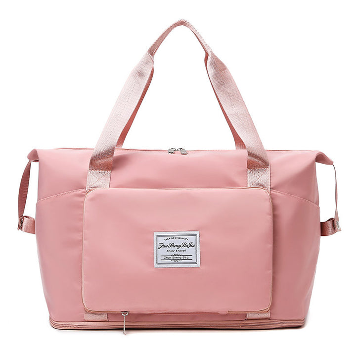 Portable Lavender Foldable Duffel Bag – Your Ultimate Travel Companion