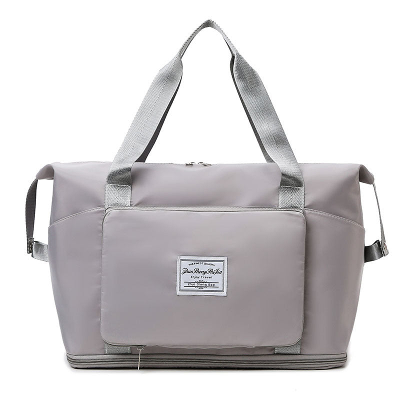 Portable Lavender Foldable Duffel Bag – Your Ultimate Travel Companion