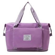Portable Lavender Foldable Duffel Bag – Your Ultimate Travel Companion