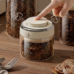 Airtight Borosilicate Glass Storage Jar | Multi-Purpose Pantry & Spice Organizer