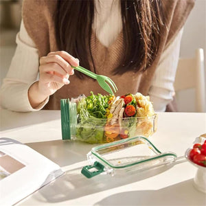 Portable Shake & Serve Salad Jar | Perfect for Healthy Meal Prep
