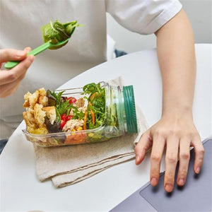 Portable Shake & Serve Salad Jar | Perfect for Healthy Meal Prep