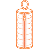 Portable Zippered Holder