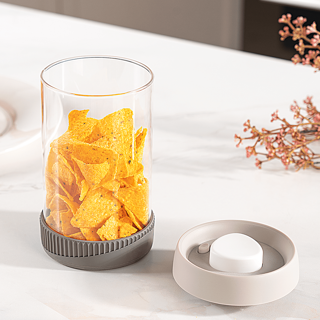 Food-Grade Vacuum Sealed Storage Jar | Ultimate Moisture-Proof Freshness