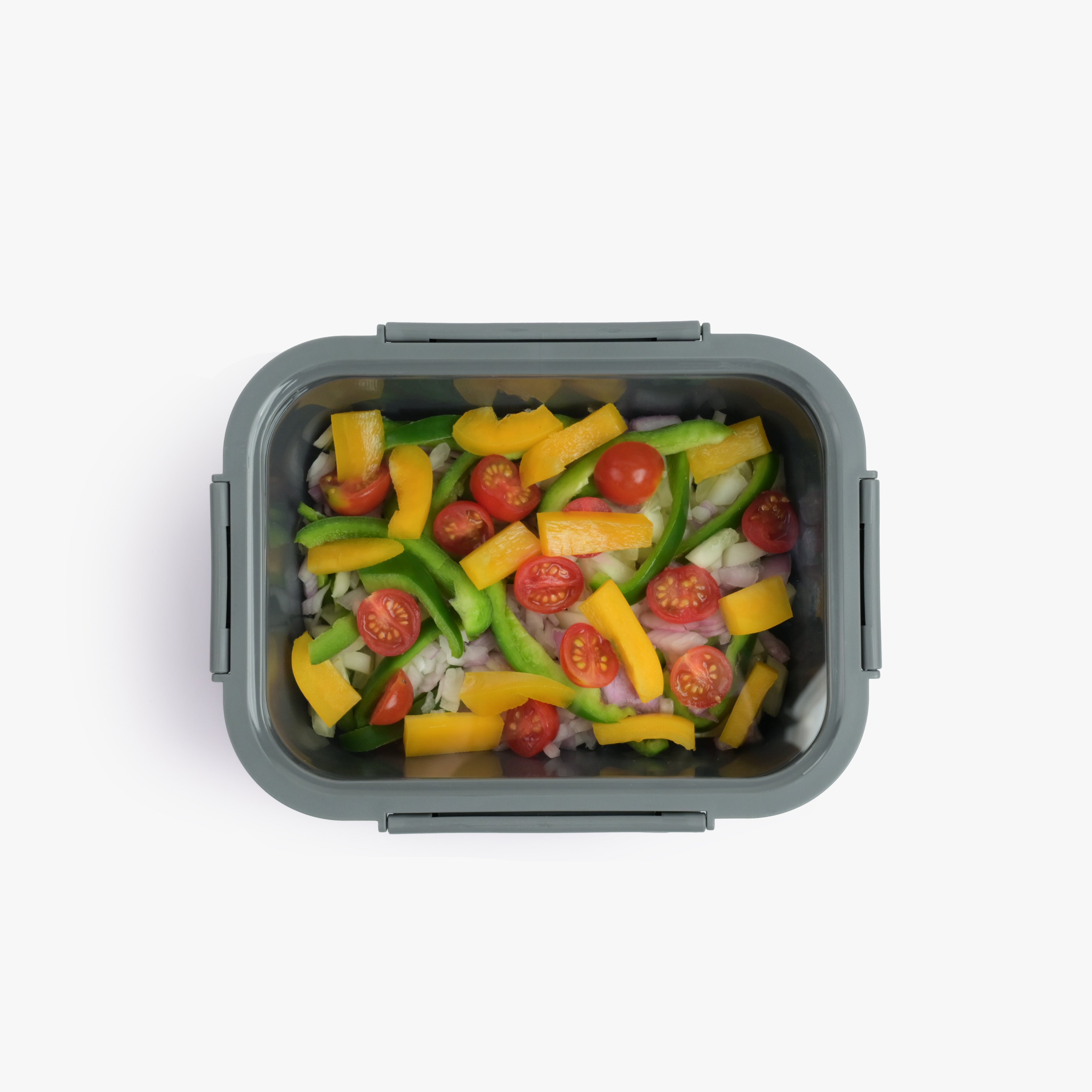 Rectangle 1050ml Non-Stick Glass Food Storage Container | Easy Clean Freshness Lock