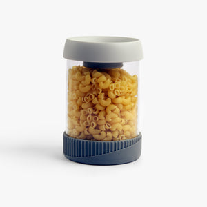 840ml Premium Microwave-Safe Borosilicate Glass Canister | Powerful Vacuum Lid for Max Freshness