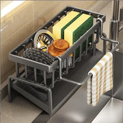 Housious All-in-One Kitchen Sink Organizer for Cleaning Essentials