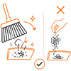 Self‑Cleaning Scraper