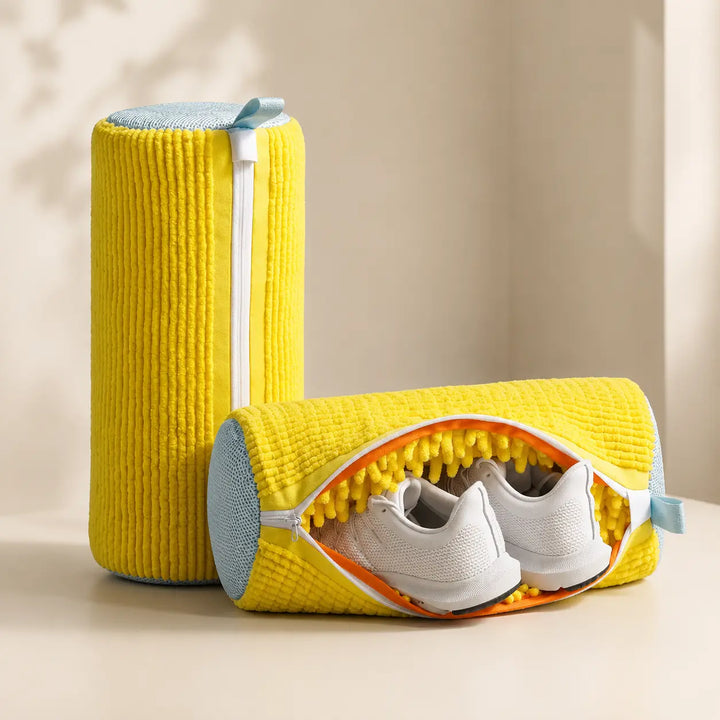Shoe Washing Bag for Machine Reusable Sneaker Laundry Bag with Zipper Protection