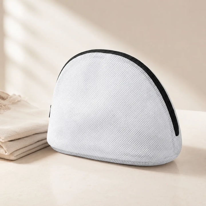 Shoe Washing Bag for Washing Machine | Durable Mesh Laundry Bag for Safe Shoe Cleaning (White)