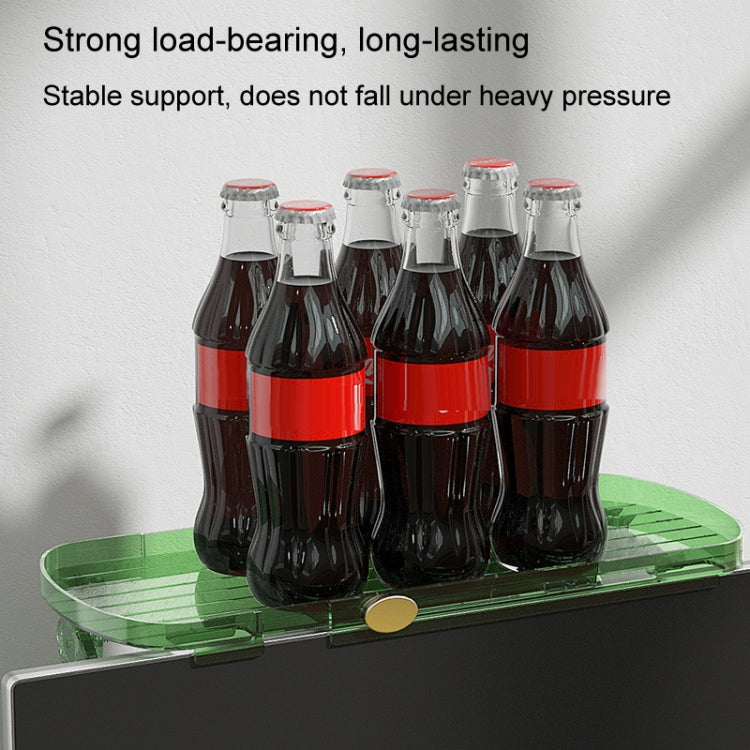 Screen Top Shelf Mount TV Screen Top Storage Rack for Cellphone Stand Router